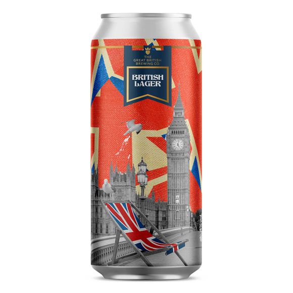 The Great British Brewing Co British Lager 440ml